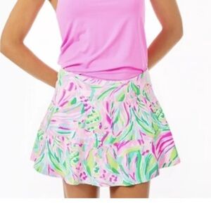 Lilly Pulitzer Pink and Green Skirt